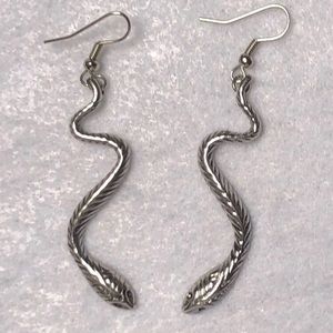 Snake Dangle Drop Earrings for Halloween